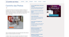 Desktop Screenshot of caminhodaspedras.com.br